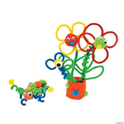 Monster Pom-Poms & Chenille Stems Pack