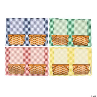 Gingham Sorting Mats