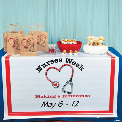 Personalized Nurse Table Runner