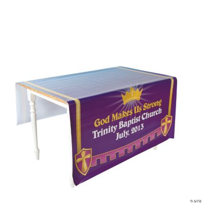 Personalized “Mighty Kingdom” Table Runner