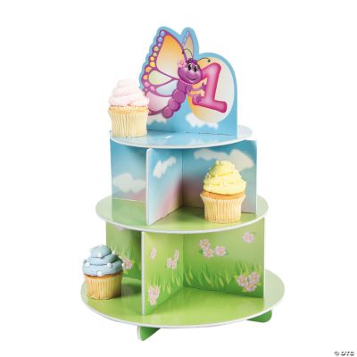 1st Birthday “Butterfly” Cupcake Holder