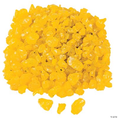 Yellow Colored Ice