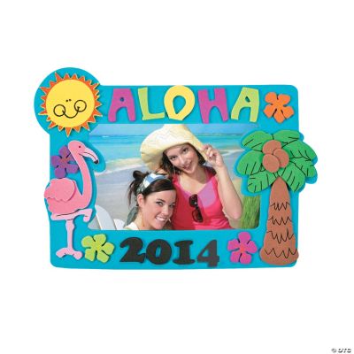 2013 Tropical Picture Frame Magnet Craft Kit