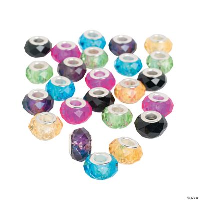 Fashion Crystal Large Hole Beads