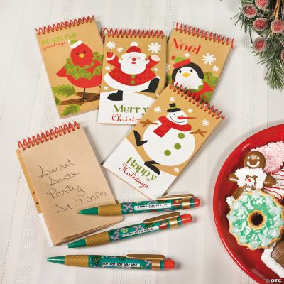 Holiday Notepads & Pens