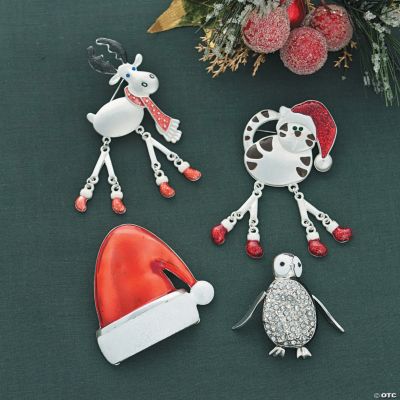 Festive Holiday Pins