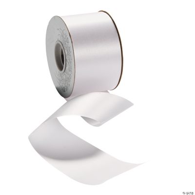 White Satin Ribbon