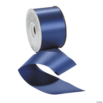 Navy Satin Ribbon