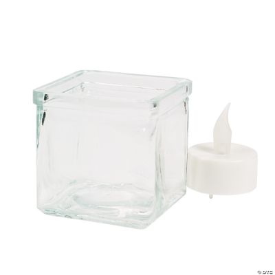 Square Candle Jars