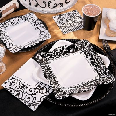 Black And White Graduation Party Supplies