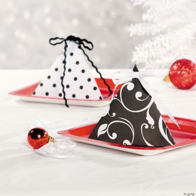Pyramid Favor Box Templates