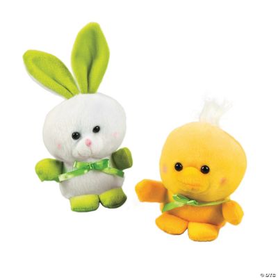 Plush Easter Chicks & Bunnies