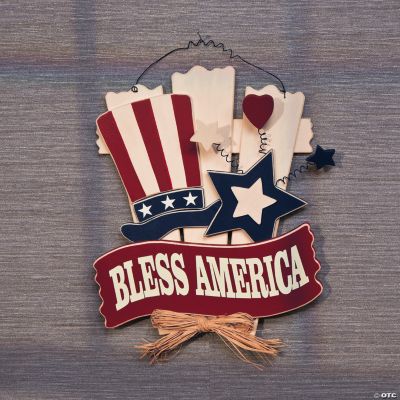 “Bless America” Wall Décor