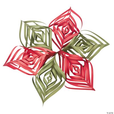 Large Paper Christmas Star