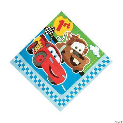 Disney’s Cars 1st Birthday Champ Luncheon Napkins