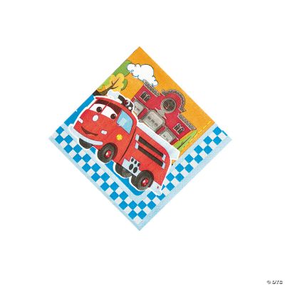 Disney’s Cars 1st Birthday Champ Beverage Napkins