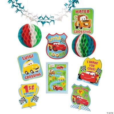 Disney’s Cars “1st Birthday” Champ Room Decorating Kit