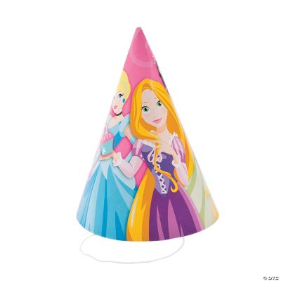 Disney Princess 1st Birthday Cone Hats
