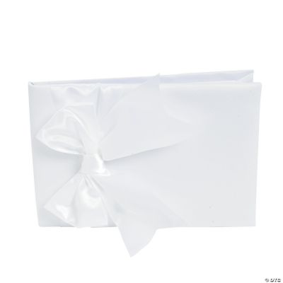 White Wedding Guest Book