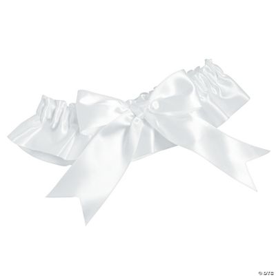 White Wedding Garter Set