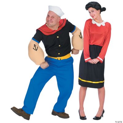 Popeye & Olive Oyl Couples Costumes