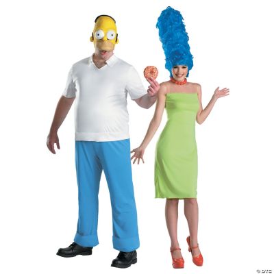 Homer & Marge Simpson Couples Costumes