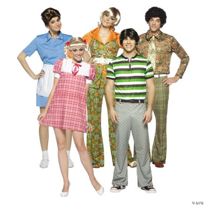 The Brady Bunch Group Costumes