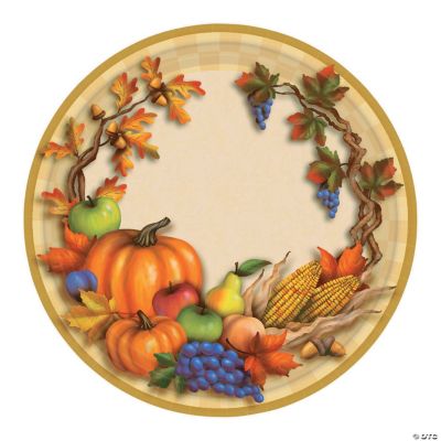 Harvest Dinner Plates
