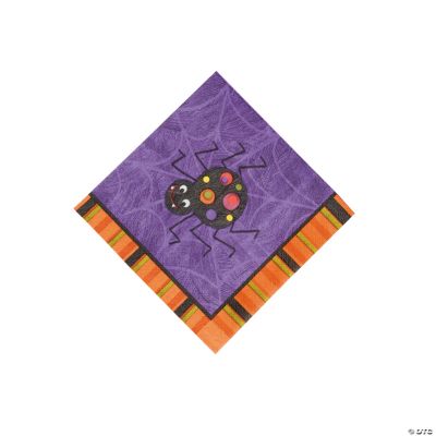 Jolly Jack-O'-Lanterns Beverage Napkins
