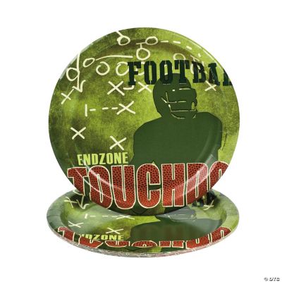 End Zone Dinner Plates