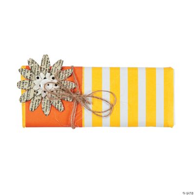 Yellow & Orange Forever Candy Bar Wrap