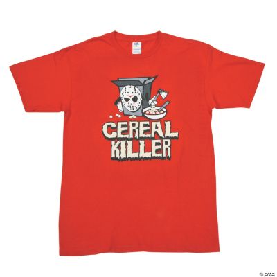 “Cereal Killer” Adult TShirt Oriental Trading Discontinued