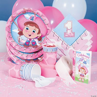 1st Birthday Cowgirl Party Supplies