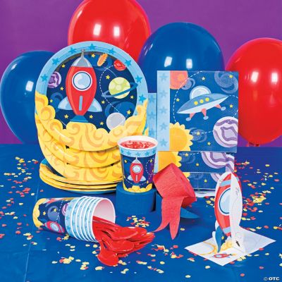 1st Birthday Rocket Party Supplies