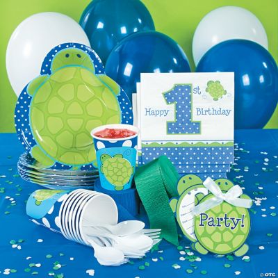 1st Birthday Mr. Turtle Party Supplies