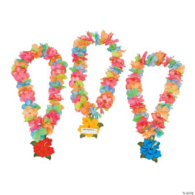 Aloha Name Tag Leis