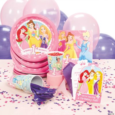 Disney Princess 1st Birthday Princess Party Pack