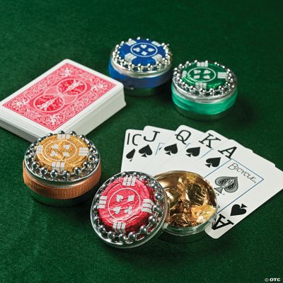 Casino Chocolate Chip Favors