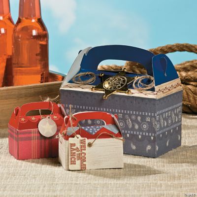 Cowboy Favor Box