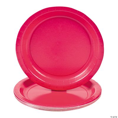 Hot Magenta Dessert Plates