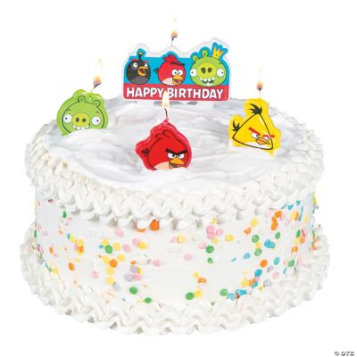 Angry Birds Molded Candles