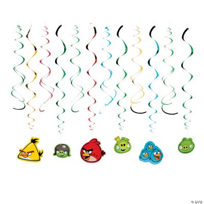 Angry Birds Hanging Swirls