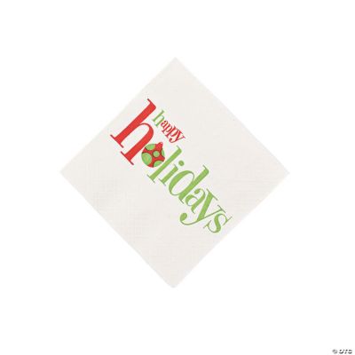 Seasons Jubilee Beverage Napkins