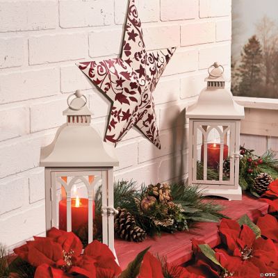 Red & White Holiday Accents