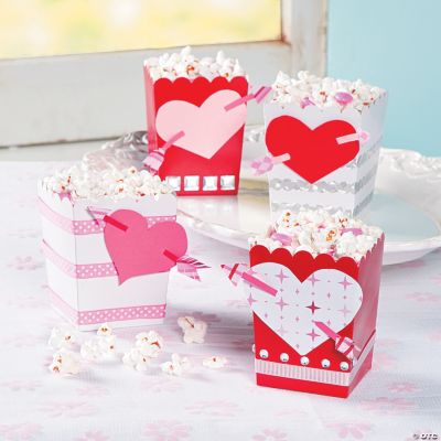 Heart & Arrow Popcorn Box