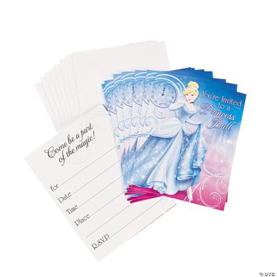 Disney’s Cinderella Sparkle Invitations