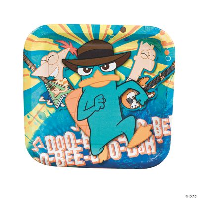 Phineas & Ferb Square Dinner Plates