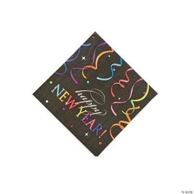 Wild New Year Beverage Napkins