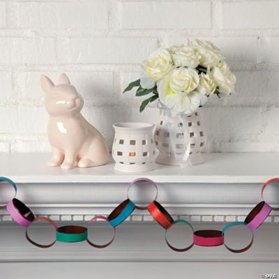 White Easter Mantel
