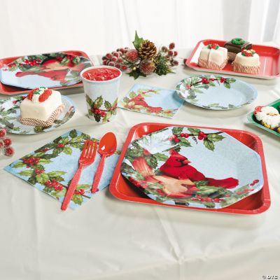 Cardinal & Holly Party Supplies